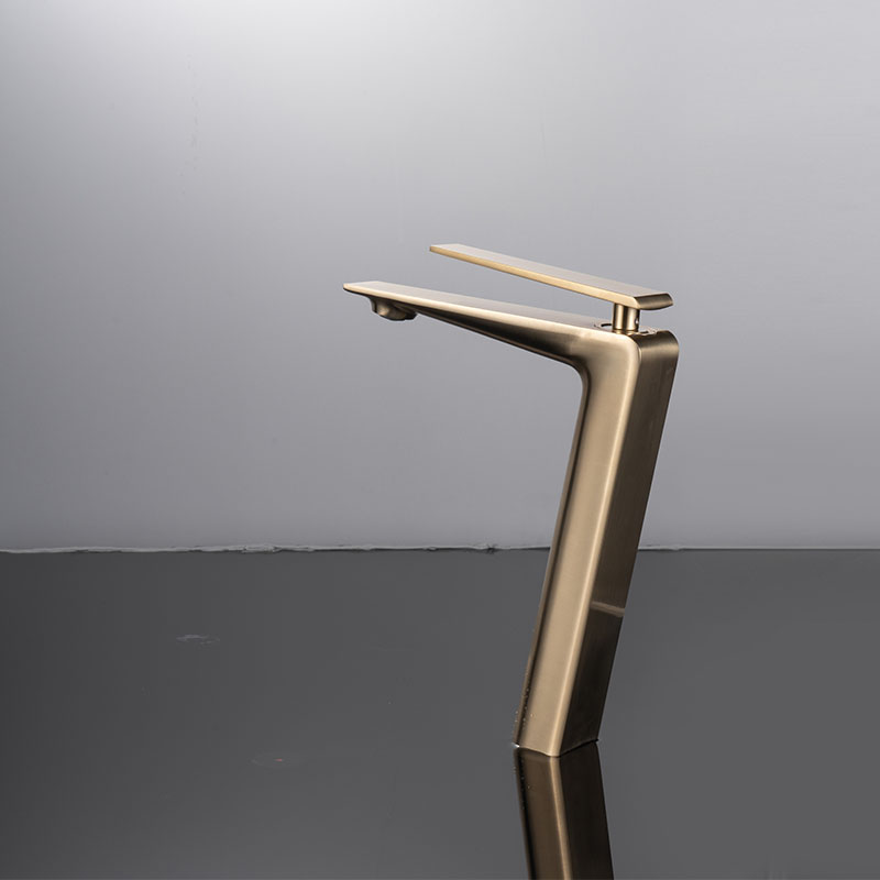 Bahtroom Sink Faucet Modern Style Lavetory Tall Vessel High Arc