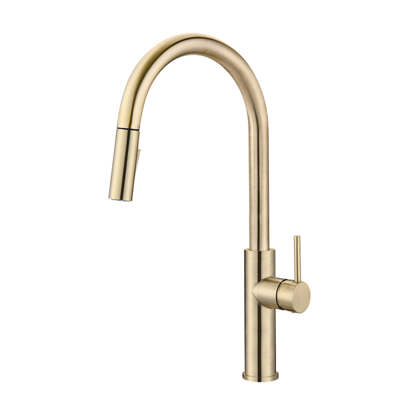 OUBAO New Tall Kitchen Sink Faucet With Spray,European styles for home hardware