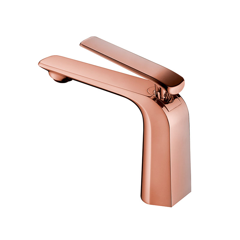Bathroom Single Hole Sink Faucet with Copper Chrome Finished China Supply