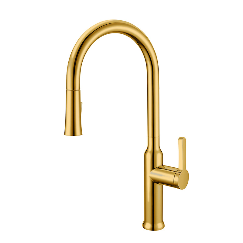 OUBAO Kitchen Water Faucet High Arc Pull Out wholesale