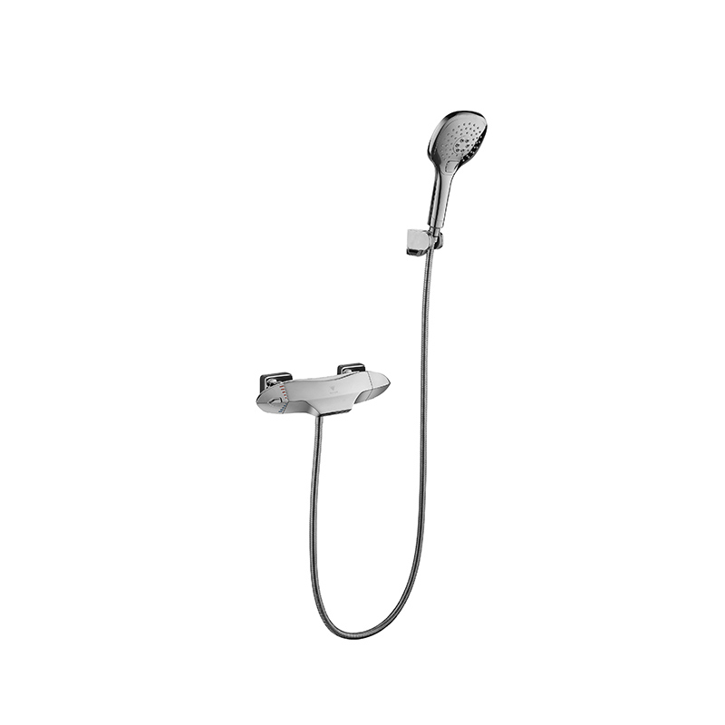 Bathtub Shower Faucet with 3 Functions Hand Shower and Waterfall Faucet in Gun-metal