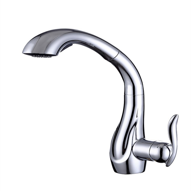 Custom-made Pull Out Kitchen Faucet