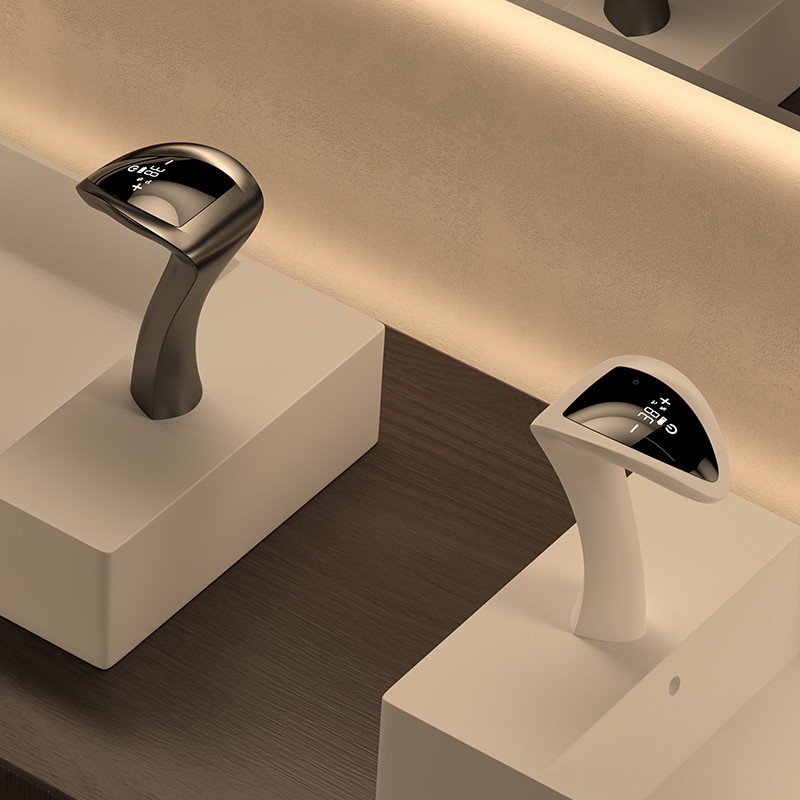 Modern Sink Faucets with Touch Senser & Digital Temperature Display